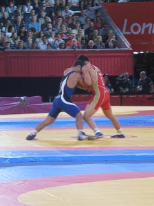 London 2012 Greco-Roman Wrestling by Robin Bray-Hurren