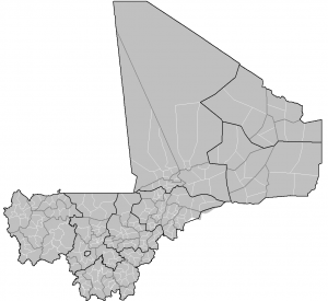 Map of Mali