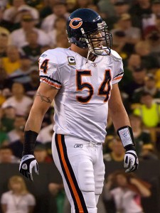 Brian Urlacher - Photo by Mike Morbeck