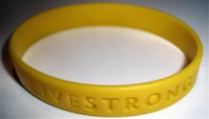 Livestrong wristband