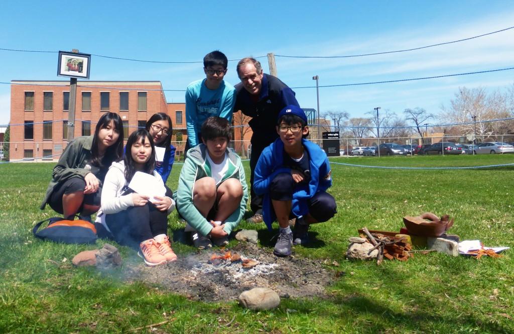 (Top, left) Jasmine Kim, Jenny Lee, Skylar Cho, Dan Creely, Rachael Kang, Daniel Choi and David Moon