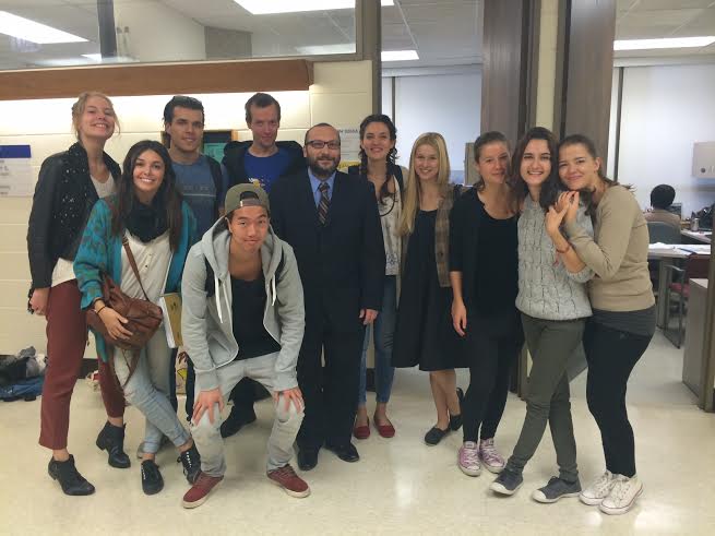 (Left to right) Alice Gayraud, María José Segura, Max van Genderen, Christian Groen, Karol Dubrawski, Wojciech Wloch, Beatriz Achaques Paniagua, Agata Zaczkowska, Justyna Borow- iec, Claudia Ramos and Asia Fidecka.