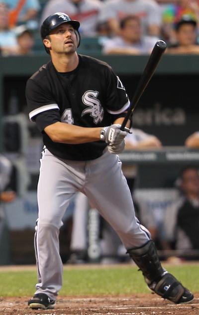 Chicago White Sox's Paul Konerko (14) celebrates his grand slam