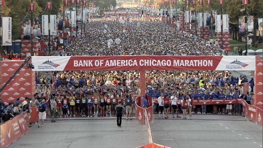 56,000 people entered the lottery to try and get a spot in the marathon. About 26,000 were denied a race bib.