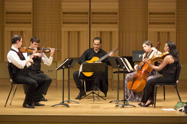 Traditional, classical and popular music was blended with virtuosic skill at the Jewel Box Series in the Recital Hall