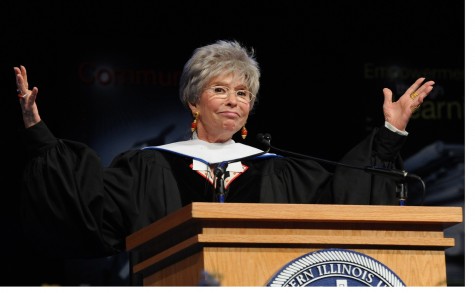 Legendary Starlet Rita Moreno speaks words of wisdom to class of 2015