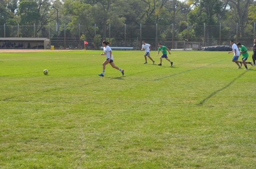 The Latino/a Resource Center kicked off Hispanic Heritage Month with a soccer tournament. 