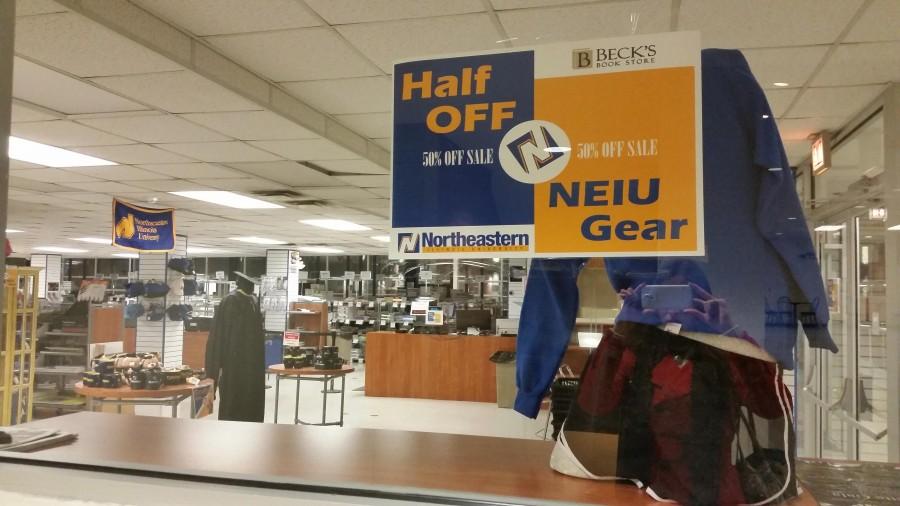 Recent sales on NEIU merchandise have caused speculation on the future of NEIUs relationship with Becks Bookstore. 