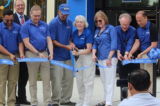 The ribbon-cutting ceremony was a historical day at NEIU.  