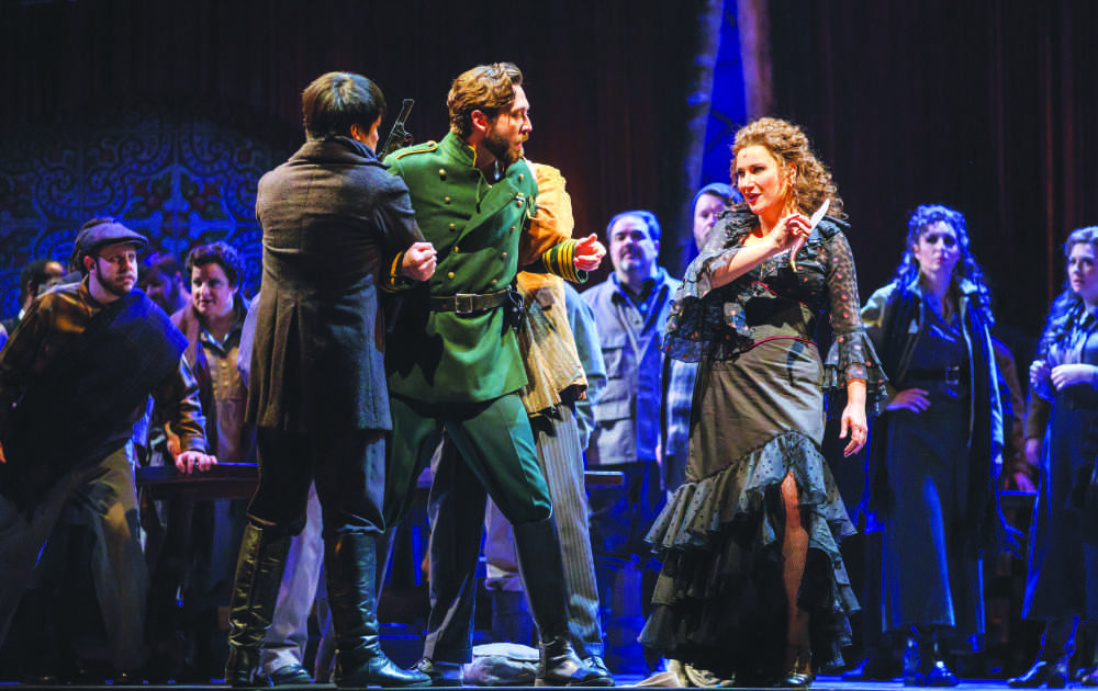 2/8/17 2:28:24 PM
The Lyric Opera Chicago Presents
Georges Bizet
Carmen
Georges Bizet’s “Carmen” will be presented in the Lyric Opera of Chicago until March 25. Tickets can be purchased online at www.lyricopera.org or at the box office.
© Todd Rosenberg Photograpy 2017