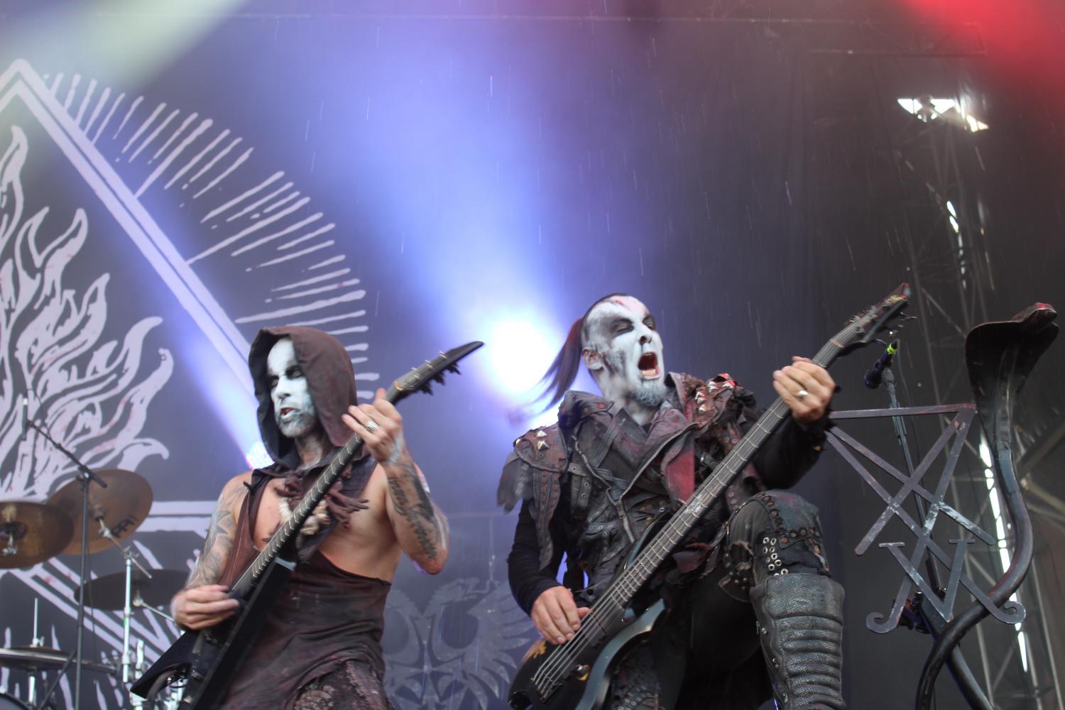 The band Behemoth played at Chicago Open Air