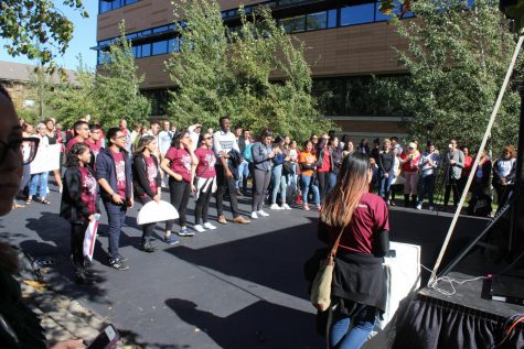Immigration rally brings schools together