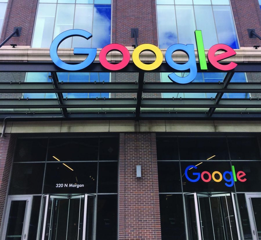 Google headquarters on 320 N. Morgan.