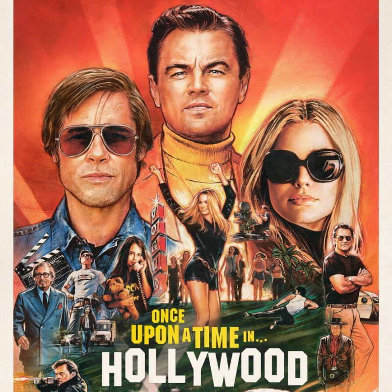Once Upon A Time in Hollywood Poster