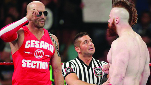 Cesaro and Sheamus fought seven times. It ended their single’s run| Photo by: WhatCulture