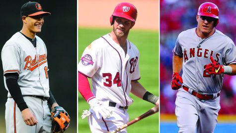 Harper, Machado and Trout all failed to reach the playoffs | Photo by: Getty Images