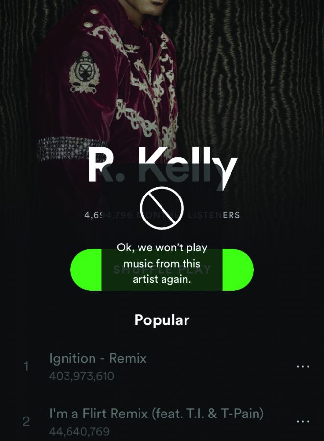 Spotify allows users to mute artists at their discretion.| Photo by: Spotify

